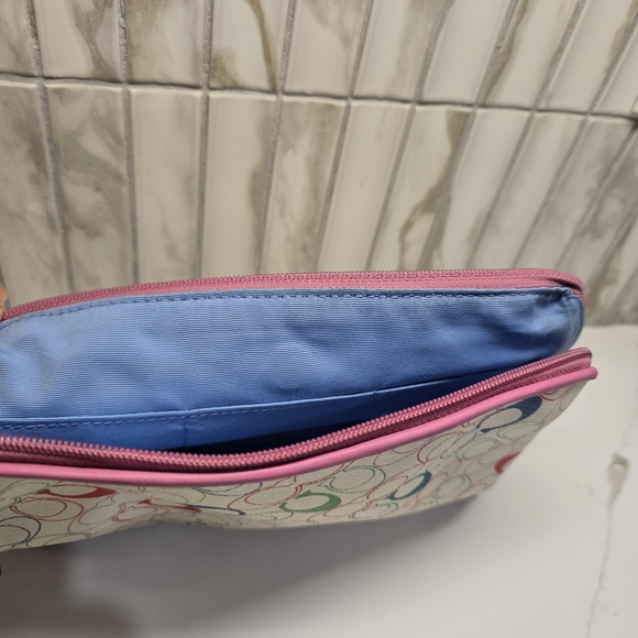 Coach Colorful Signature Chelsea Large Cosmetic Bag - Picture 9 of 11